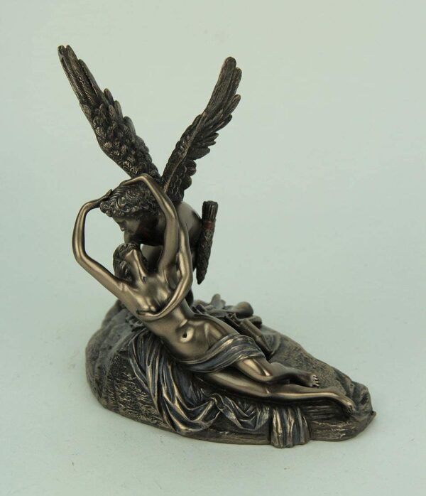 Magic  Collection~Cupid and Psyche Classic Mythology Bronze Finished Statue