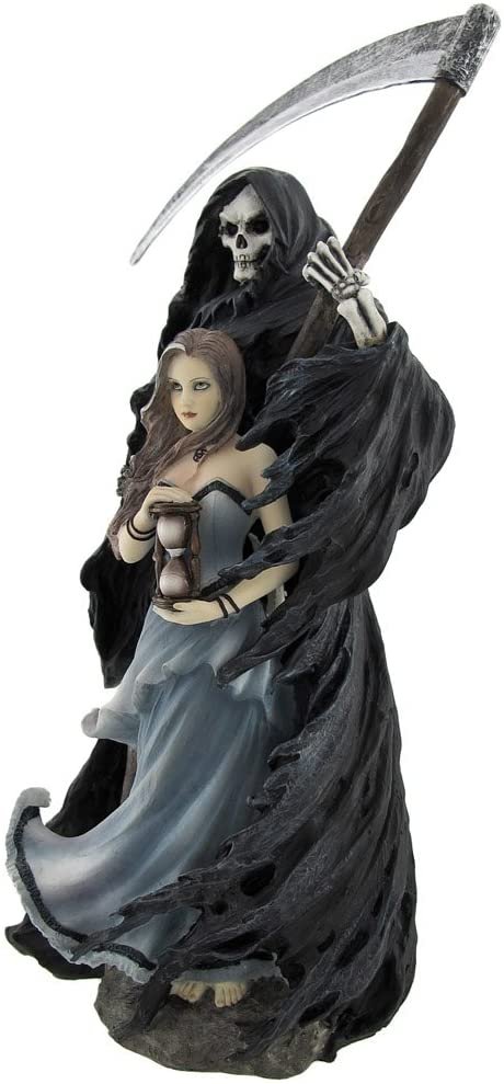 Magic  Collection~Anne Stokes Summon The Reaper Statue 11 in.