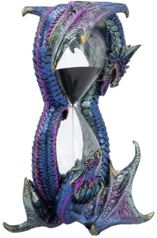 Fantasy Collection~ Dragons Countdown Figurine 27cm Blue