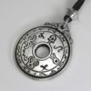 Soloman Pentant~Pewter Black Pullet Healers Pendant Talisman