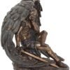 Light Collection~Lucifer The Fallen Angel Figurine 16.5cm Bronze