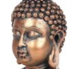 Spirit of Equinox Buddha Head Backflow Incense Burner Bronze
