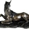 Nemesis Now Recumbent Unicorn 23.5cm Figurine, Resin, Bronze