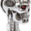 Magicun N.Giftware~Terminator Head Goblet 17cm Silver, Resin w/Stainless Steel Insert