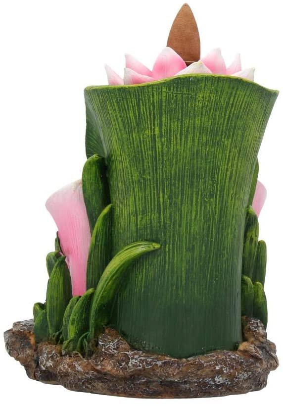 Magicun N.Giftware~Green Enlightened Sanctuary Incense Burner 17cm, 14cm