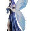 Magicun  Collection~Resin Statues Anne Stokes Enchantment Blue Butterfly Fairy Statue 5 X 10 X 5 Inches Blue