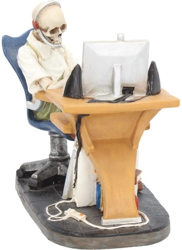 Magicun N.Giftware~Surfed Too Long Figurine 18cm Ivory