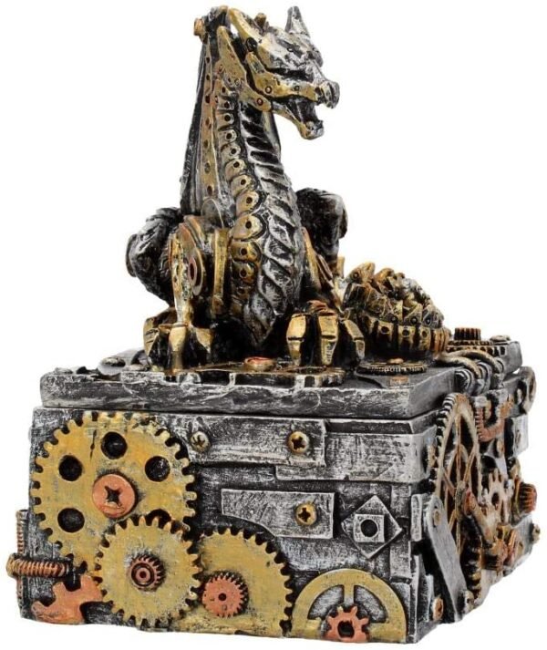 Fantasy Collection~ U3821K8 Secrets of the Machine Box 19.5cm Silver