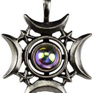 Witchcraft~Magic Crescents Rising Celestial Amulet