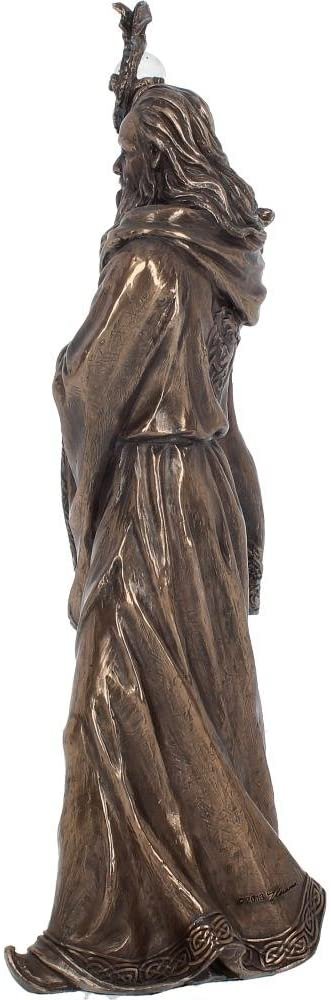 Mythology Collection~ Merlin Bronze Figurine 28cm, Resin, One Size