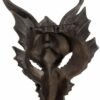 Magicun  Collection~Metallic Bronze Finish Dragon Head Wall Mask Medieval Decor
