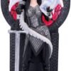 Artist Collections~ Valour 24cm Anne Stokes, Resin, Black, One Size