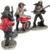 Dark Collection~NEM3962 One Hell Of A Band! (Set of Four) Figurine 10 cm Ivory