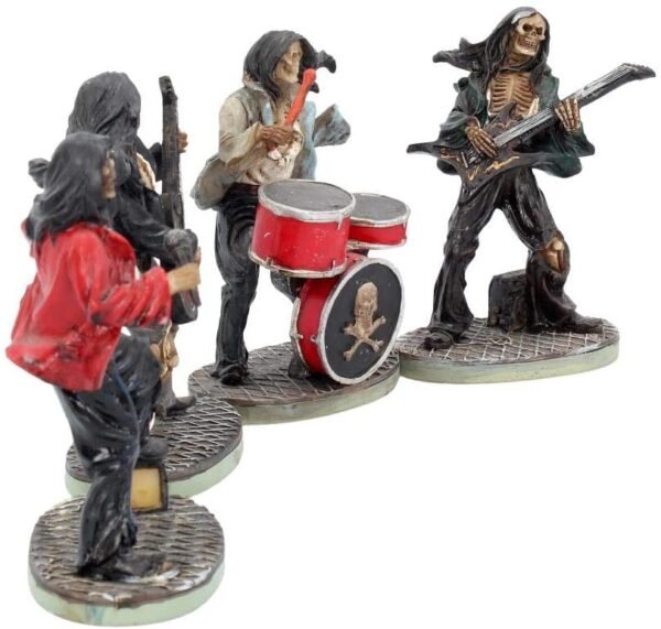 Dark Collection~NEM3962 One Hell Of A Band! (Set of Four) Figurine 10 cm Ivory