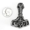 Pewter Urnes Style Thors Hammer Pendant