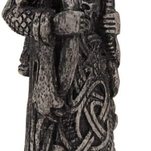 Magicun Altar~Dryad Design Skadi Figurine - Norse Goddess of Winter - Stone Finish