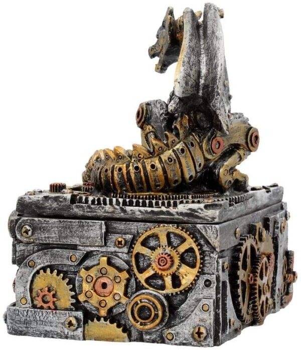 Fantasy Collection~ U3821K8 Secrets of the Machine Box 19.5cm Silver