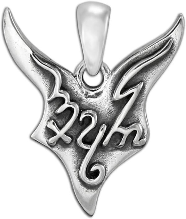 Sterling Silver Theban Greek God Pan Pendant