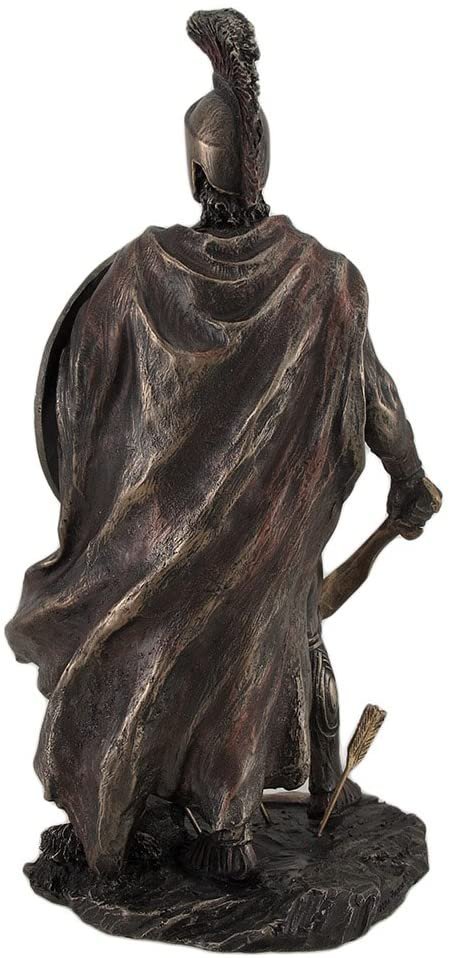 Magic  Collection~Spartan King Leonidas with Sword and Shield Bronzed Statue