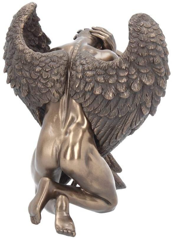 Light Collection~Angels Retreat 16cm Figurine, Bronze