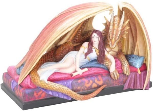 Artist Collections~ Inner Sanctum Anne Stokes Figurine 27cm Orange