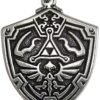 Soloman Pentant~Pewter Hylian Shield Legend of Zelda Pewter Necklace