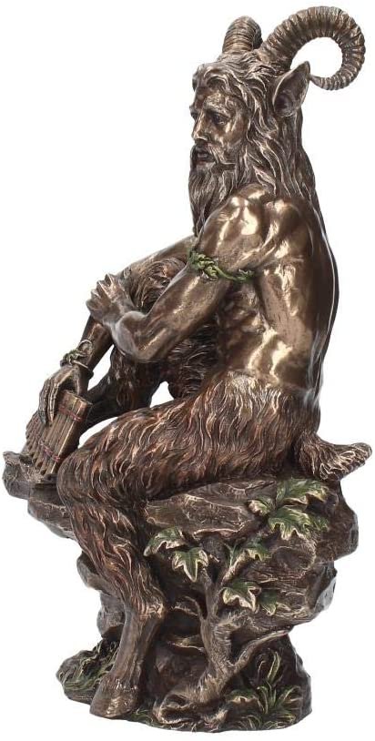 Wiccan Collection~Pan Figurine 34cm Bronze