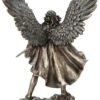 Magic  Collection~11.4 Inch Archangel Saint Michael Unsheathing The Sword Antique Bronze Finish Guardian Angel Statue