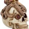 Steampunk Collection~Octo Craniotomy Skull Figurine 15.5cm Ivory, Resin