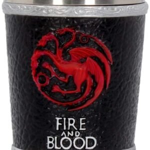 Magicun N.Giftware~Fire and Blood Game of Thrones Shot Glass 12cm Black