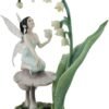 Magic  Collection~Lily of The Valley Flower Fairy Statue by Artist Rachel Anderson 11 Inch