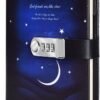 Witchcraft~Starry Diary with Lock, A5 PU Leather Journal with Combination Lock Digital Password Notebook Combination Locking Journal Diary (Starry 6)