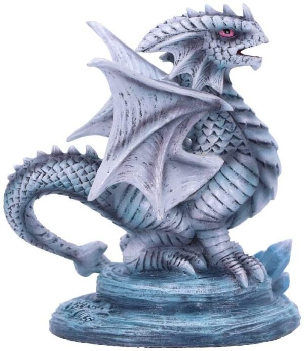 Artist Collections~ Anne Stokes Age Small Rock Dragon Figurine, Grey, One Size