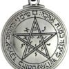 Soloman Pentant~Pewter Key of Solomon Pentacle of Venus Talisman Pendant