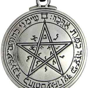 Soloman Pentant~Pewter Key of Solomon Pentacle of Venus Talisman Pendant