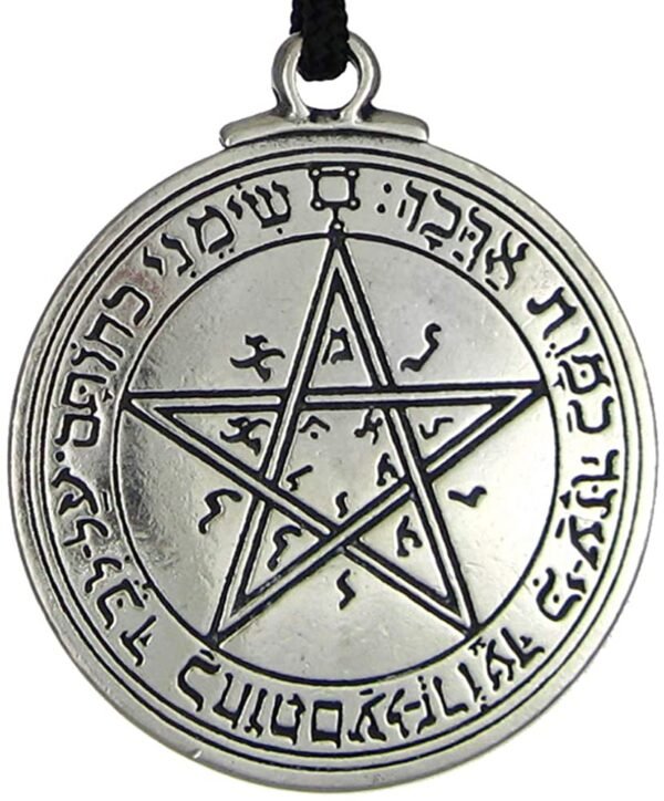 Soloman Pentant~Pewter Key of Solomon Pentacle of Venus Talisman Pendant
