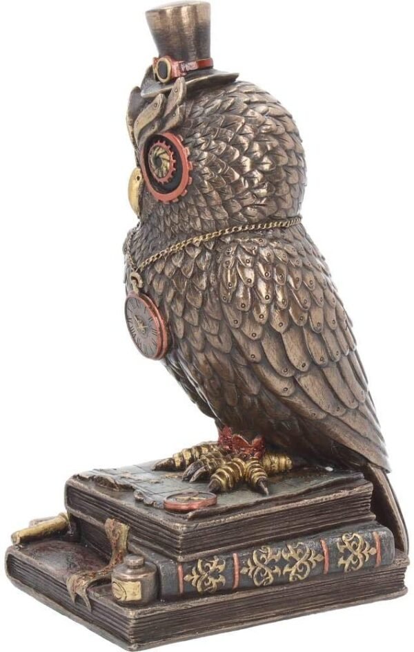 Steampunk Collection~Time Wise Figurine 20.5cm Brown, Resin, One Size