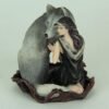 Magic  Collection~Resin Statues Anne Stokes Soul Bond Hand Painted Statue 5 X 5.75 X 5 Inches Gray