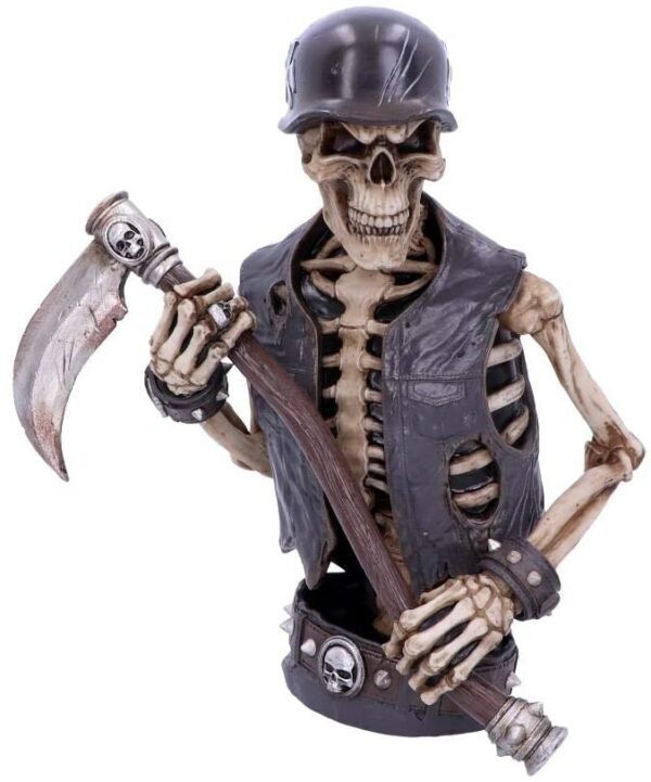 Magicun N.Giftware~Ride Out of Hell Bust James Ryman 30cm, Black