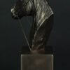 Magic  Collection~Stunning Bronze Finish Thoroughbred Horse Bust Statue