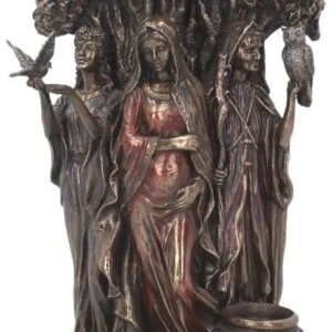 Mythology Collection~ Maiden, Mother, Crone Figurine 32cm Bronze