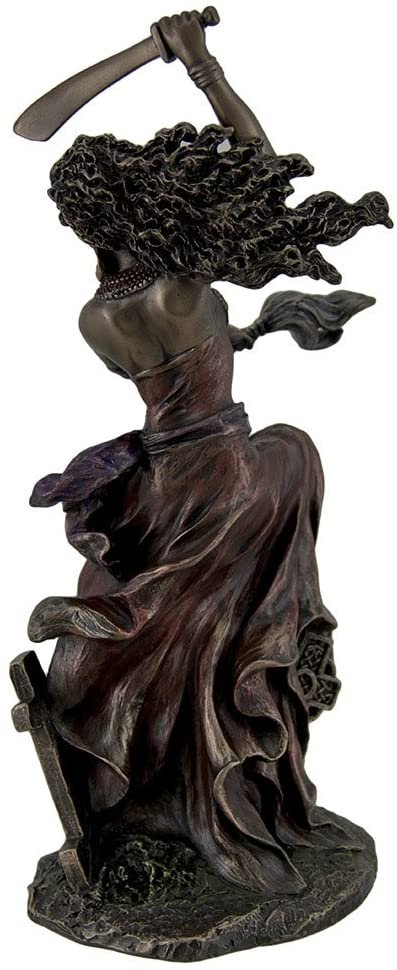 Magic  Collection~Bronzed OYA Goddess of Wind and Transformation Statue