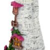 Fantasy Collection~ Honeysuckle heights Fairy House Figurine 28cm White