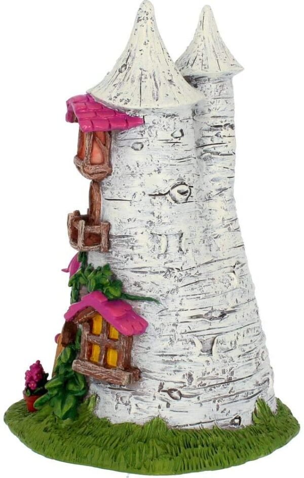 Fantasy Collection~ Honeysuckle heights Fairy House Figurine 28cm White
