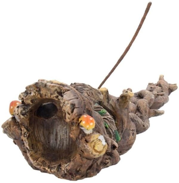 Magicun N.Giftware~Forest Spirit Incense Burner 14cm Brown