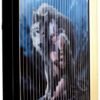 Artist Collections~ Anne Stokes Wolves Kinetic Picture 43cm, PVC Board, PS Frame, Paper, Black