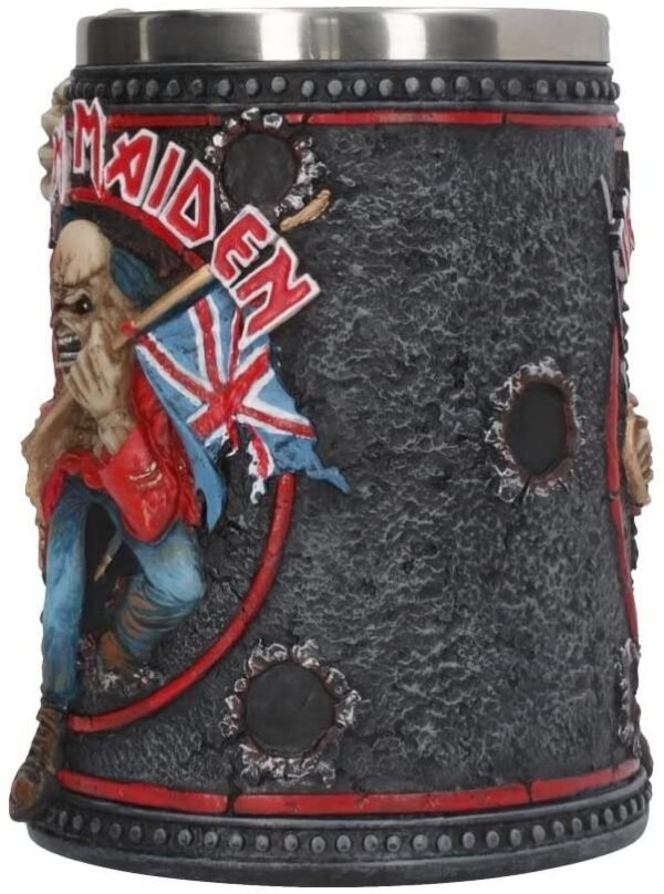 Magicun N.Giftware~Iron Maiden Tankard Mug 14cm Black