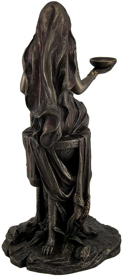 Magic  Collection~Pythia The Oracle of Delphi at The Temple of Apollo Bronzed Statue