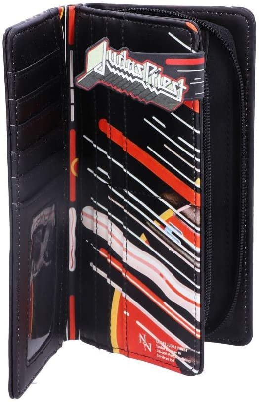 Magicun N.Giftware~Judas Priest Screaming for Vengeance Purse 18.5cm, PU, Black