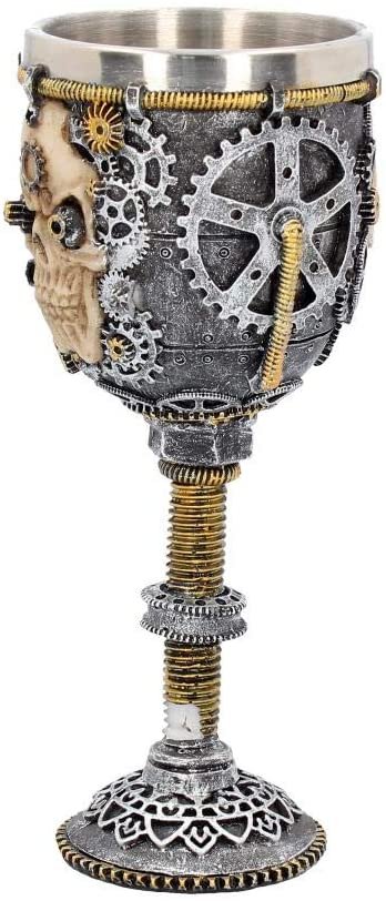 Magicun N.Giftware~Let Off Some Steam Goblet 21.5 cm Black, Size 18cm